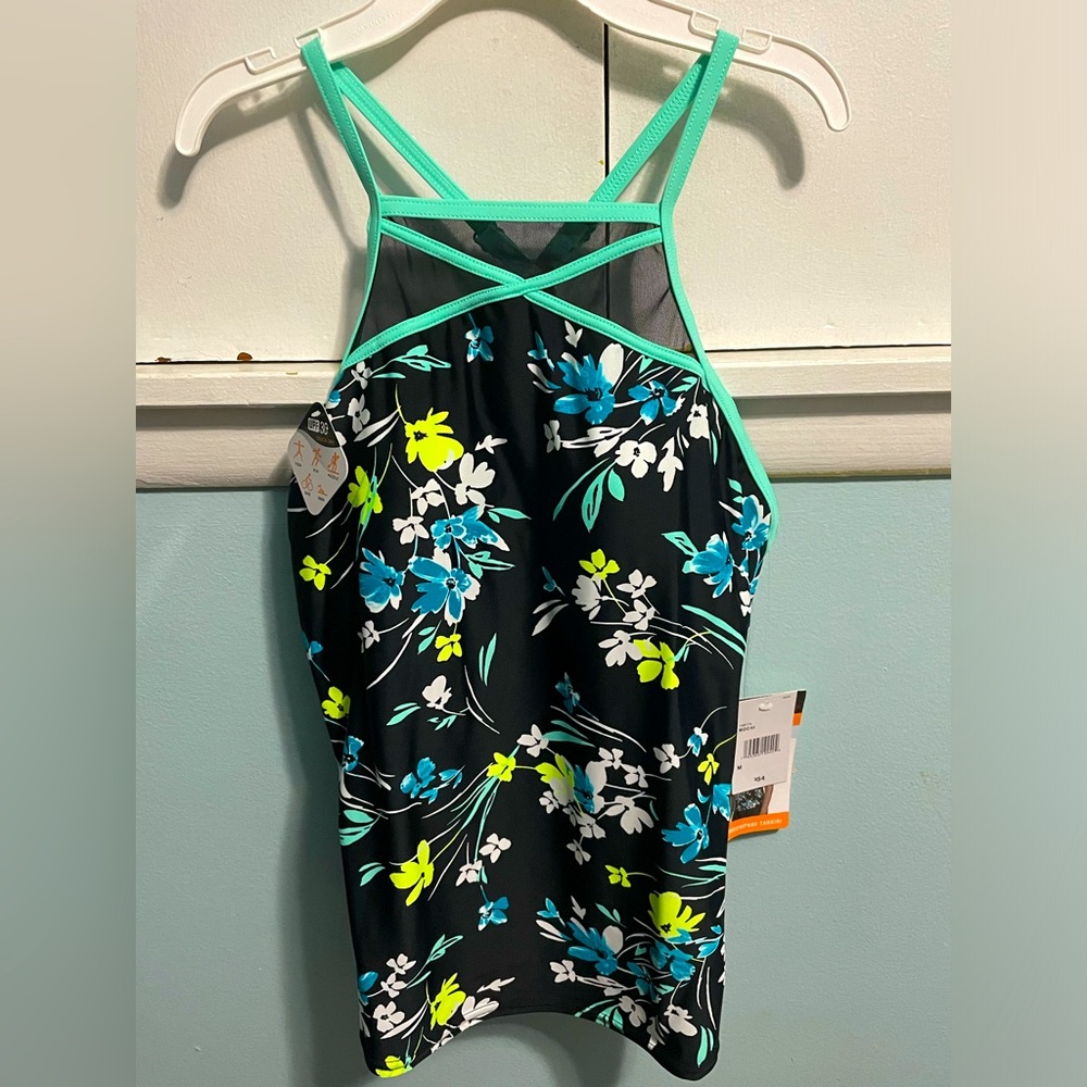 Tankini Swim Top ZeroXposur Size Medium